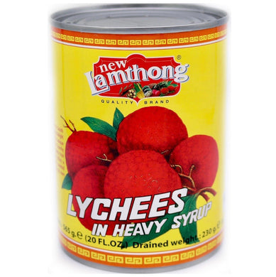 LAMTHONG Lychees In Syrup 565g <br>  LAMTHONG 罐頭糖水荔枝