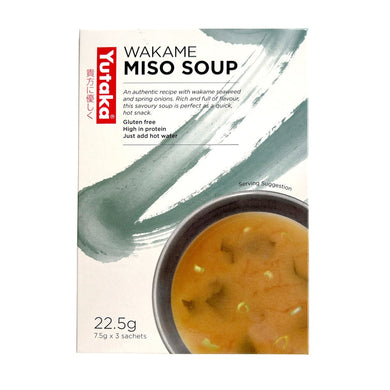 Yutaka Instant Miso Soup with Wakame Seaweed (3pc) 22.5g