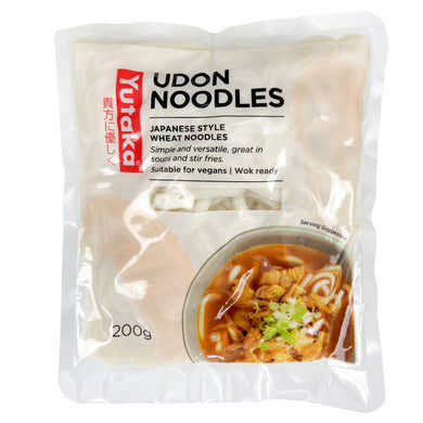 Yutaka Udon Noodles without Sauce 200g <br> Yutaka 烏冬麵