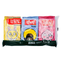 將圖片載入圖庫檢視器 Kwangcheon Dosirak Seasoned Seaweed 15g (3Pack) &lt;br&gt; 廣川 即食紫菜