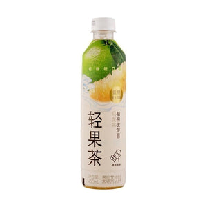 HeyTea Juice Tea Drink - Pomelo & Grapfruit Oolong Tea 450ml *** <br> 喜茶輕果茶-柚柚鐵觀音烏龍茶