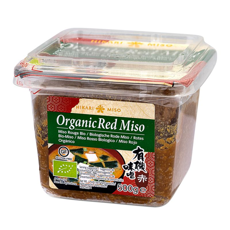 Hikari Organic Red Miso Paste 500g <br> Hikari赤味噌