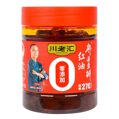 CLH Red Oil Broad Bean Paste 500g <br> 川老匯零添加紅油豆瓣醬