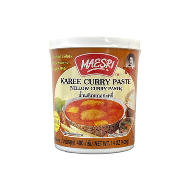 Mae Sri Yellow Curry Paste 400g <br> Mae Sri 黃咖哩醬