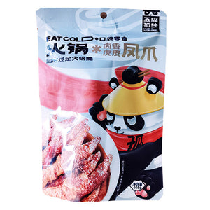 WJGD - Hotpot Chicken Paws Snacks - Five Spice Flavour 105g <br> 五級孤獨 - 虎皮雞爪 - 鹵香味