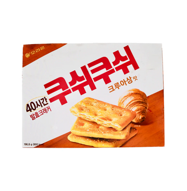 Orion Couche Couche Biscuit - Croissant Flavour 196.8g <br> Orion 千層酥打餅乾 - 可頌口味