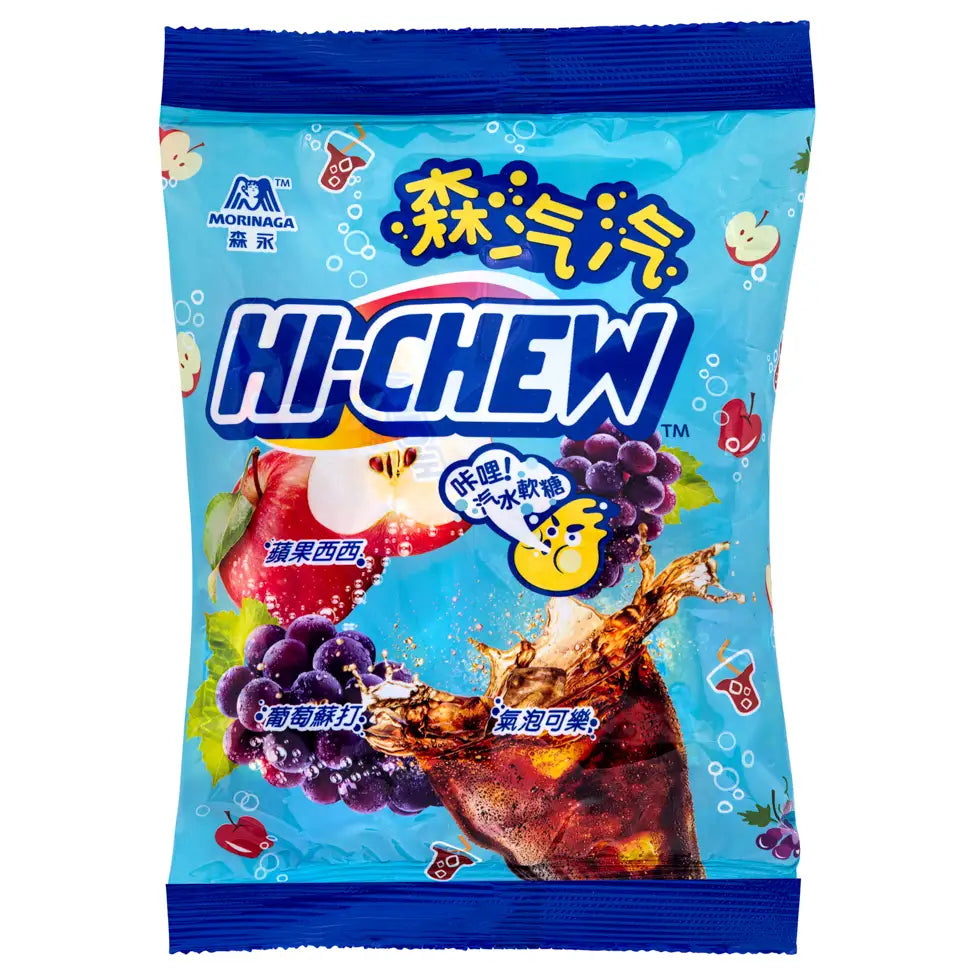 Morinaga Hi Chew - Soda Drink 110g *** <br> 森永嗨啾軟糖袋裝-森森汽