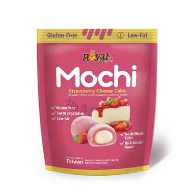 RF Mochi - Strawberry Cheese Cake 180g <br> 皇族麻糬 - 草莓乳酪雪糕味