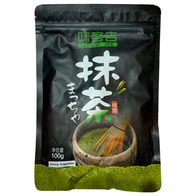 WKJ Matcha Powder 100g <br> 味客吉抺茶粉