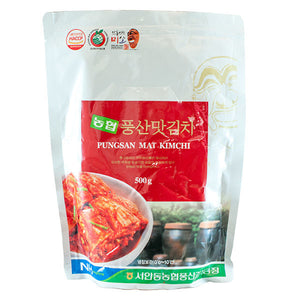 NH Sliced Kimchi in Vacuum Bag 500g <br> NH 切片泡菜 袋裝