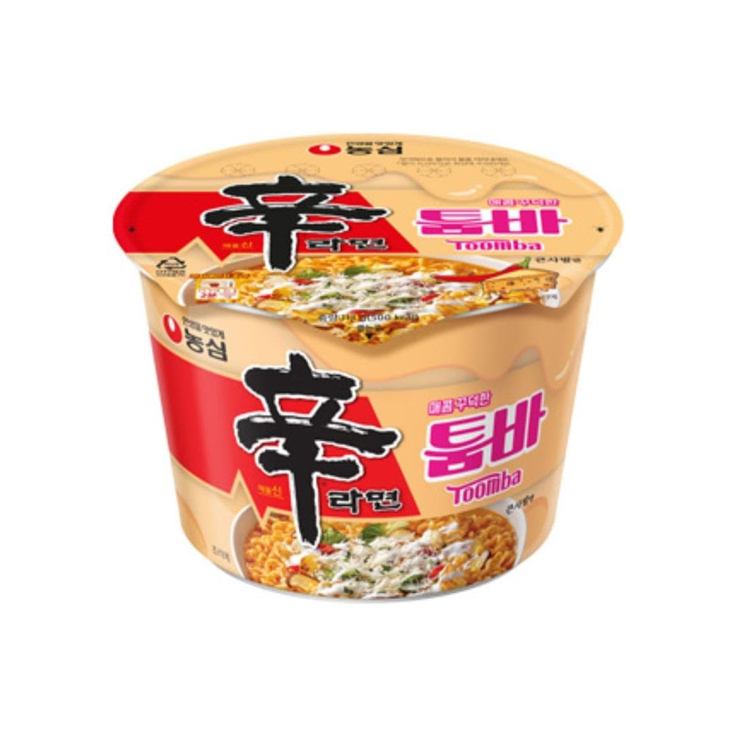 Nongshim Str Fry Shin Ramyun Noodle - Toomba (Spicy & Creamy) Bowl Noodle 112g <br> 農心奶油辛辣拌麵 桶麵