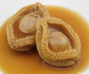 Braised Abalone in Brown Sauce (Can) Net Weight 160g  <br> 和字牌 罐頭紅燒鮑魚 (4頭)