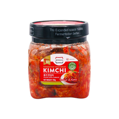 Chongga Mat Kimchi In Jar (Cut Cabbage Kimchi) 750g <br> 宗家切片泡菜瓶裝