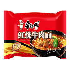 Master Kong Master Instant Noodle - Roasted Artificial Beef 104g <br> 康師傅紅燒牛肉麵