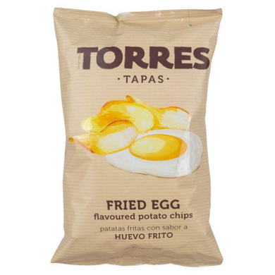 Torres Fried Egg Potato Crisps 125g ***