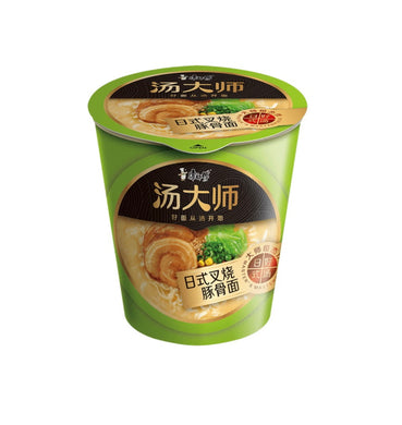 Master Kong Master Soup Cup Noodle - Japanese Style Roasted Artificial Pork Flavour 114g <br> 康師傅湯大師 - 日式叉燒豚骨杯麵