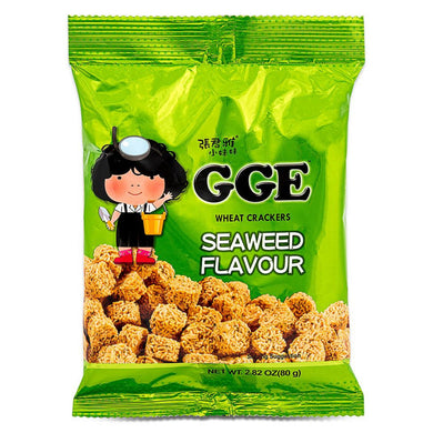 Wei Lih GGE Wheat Cracker - Seaweed 80g <br> 維力張君雅點心麵 - 海苔