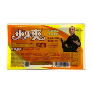 Shuang Ya Shuang Duck Blood 300g <br> 爽亞爽鴨血