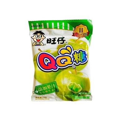 WW QQ Gummy Candy - Apple 70g *** <br> 旺旺 QQ糖-青蘋果