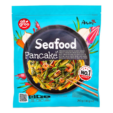 Allgroo Seafood Pancake 260g (2pcs)  <br> Allgroo 海鮮煎餅 (2片裝)