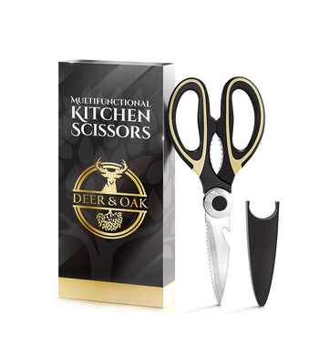 Deer & Oak Premium Kitchen Scissors Heavy Duty ***