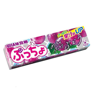 UHA Puccho - Grape Flavour 50g *** <br> 味覺糖 噗啾軟糖 - 完熟葡萄味