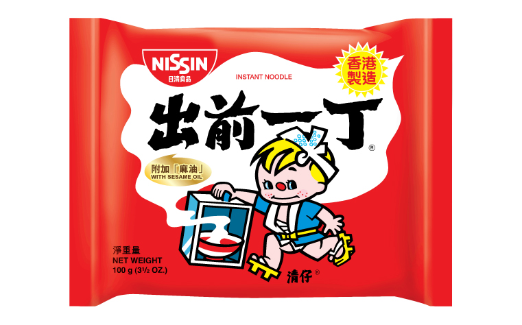 Nissin Instant Noodles Sesame Oil Flavour 100g <br> 日清出前一丁 - 麻油味 單包裝