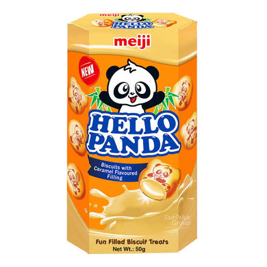 Meiji Hello Panda-Caramel 50g <br> 明治熊貓焦糖味