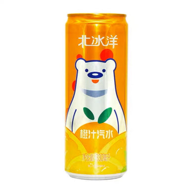 BBY Orange Soda Drink (Can) 330ml *** <br> 北冰洋橙汁汽水 (罐裝)