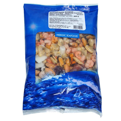 Nordic Mixed Frozen Seafood (800g net) 1kg