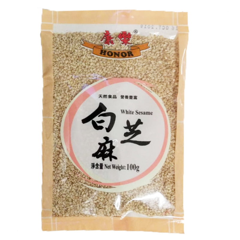 Honor White Sesame 100g <br> 康樂牌白芝麻