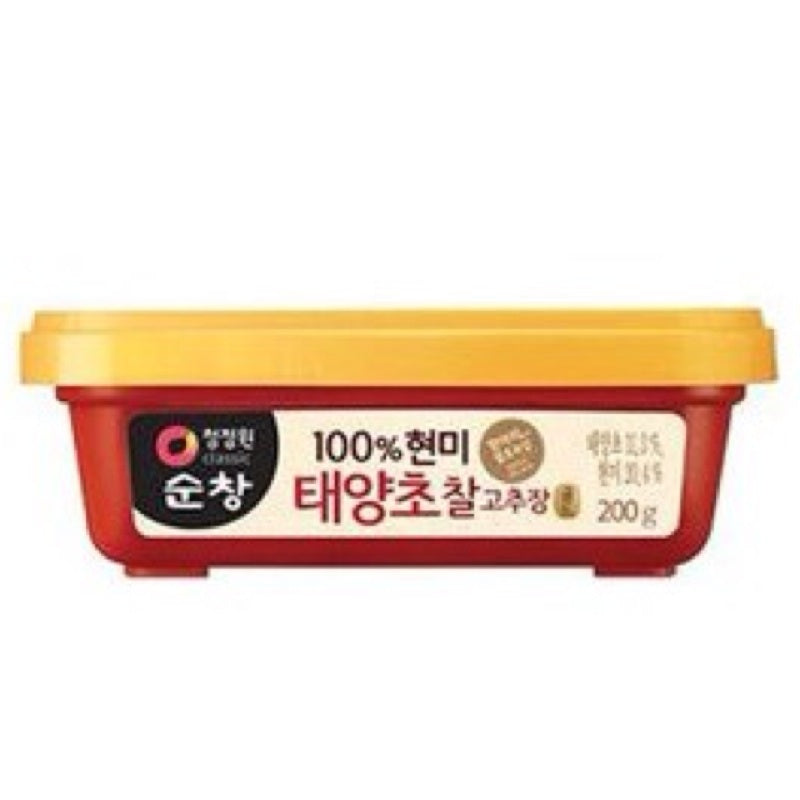 Chung Jung One Korean Brown Rice Red Pepper Paste 200g <br> Chung Jung One 韓式辣椒醬