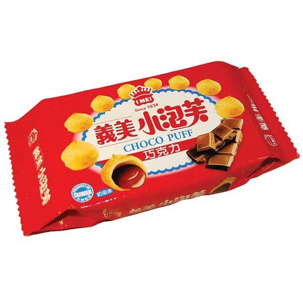 IMEI Chocolate Puff 57g <br> 義美 巧克力小泡芙