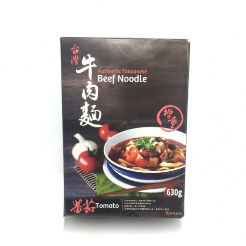 Han Dian Authentic Taiwanese Beef Noodle Soup - Tomato 630g <br> 漢典食品台灣牛肉麵 - 番茄