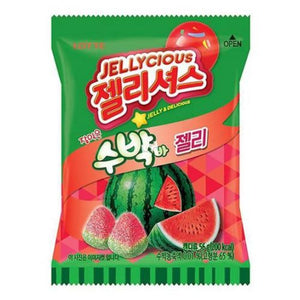 Lotte Watermelon Jelly 56g *** <br> 樂天西瓜軟糖