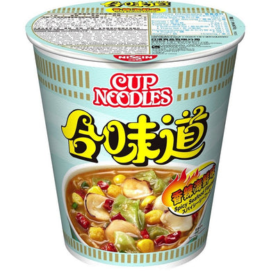 Nissin Cup Noodle Spicy Seafood Flavour 73g <br> 日清合味道 - 香辣海鮮味