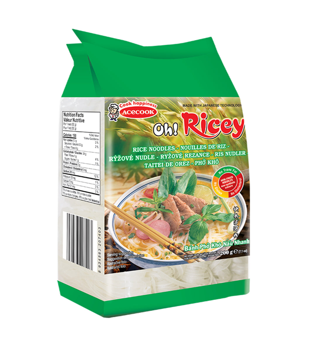 Acecook Oh Ricey Rice Noodles 500g - Acecook 越南河粉