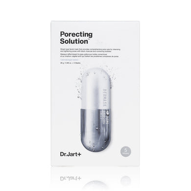 Dr.Jart+ Ultra Jet Porecting Solution Bubbling Charcoal Mask 5pcs<br>Dr.Jart+泡泡清洁灰药丸面膜