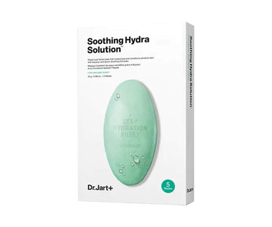 Dr.Jart+ Water Jet Soothing Hydra Solution Mask 5pcs <br> Dr.Jart+舒缓修复绿药丸面膜