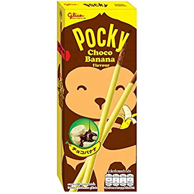 Glico (Thai) Pocky-Chocolate Banana 25g <br> 格力高 百奇-香蕉巧克力味