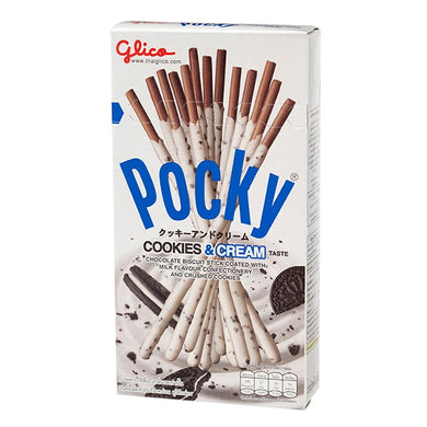 Glico (Thai) Pocky-Cookies and Cream 45g <br> 格力高 百奇-曲奇奶油味