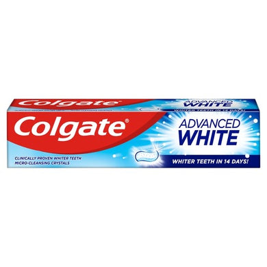 Colgate Advanced White Toothpaste 50ml *** <br> 高露潔超感白牙膏