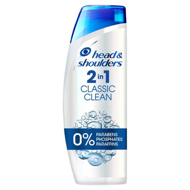 Head & Shoulders  2 in 1 Shampoo & Conditioner Classic Clean 225ml*** <br> 海飛絲 2合1 洗髮護髮水