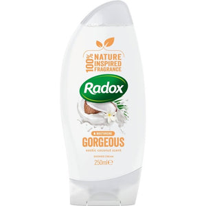 Radox Moisturising Gorgeous Exotic Coconut Scent Shower Cream 250ml*** <br> Radox 椰香保濕沐浴乳