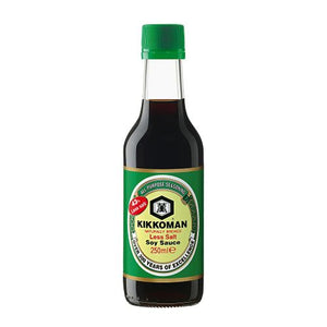 Kikkoman Less Salt Soy Sauce 250ml <br> 萬字醬油-低鹽