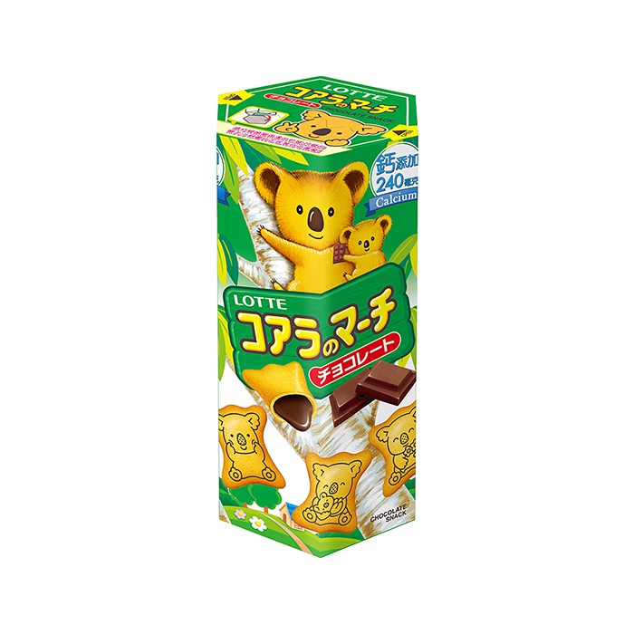 Lotte Koala's March Biscuits - Chocolate 50g <br> 樂天熊仔餅-巧克力
