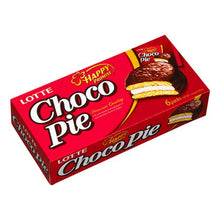 Load image into Gallery viewer, Lotte Choco Pie 6Packs 168g &lt;br&gt; 樂天巧克力派