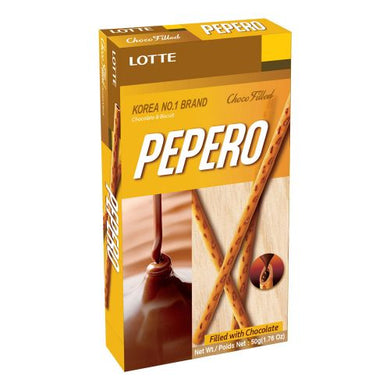 Lotte Nude Pepero Chocolate Sticks 50g *** <br> 樂天夾心巧克力棒