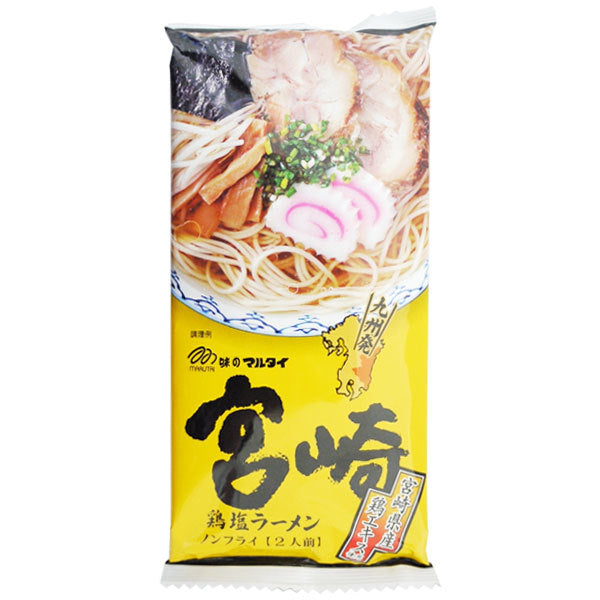 Marutai Miyazaki Style Chicken Salt Ramen 212g 2packs <br> Marutai 宮崎風味鹽味雞拉麵