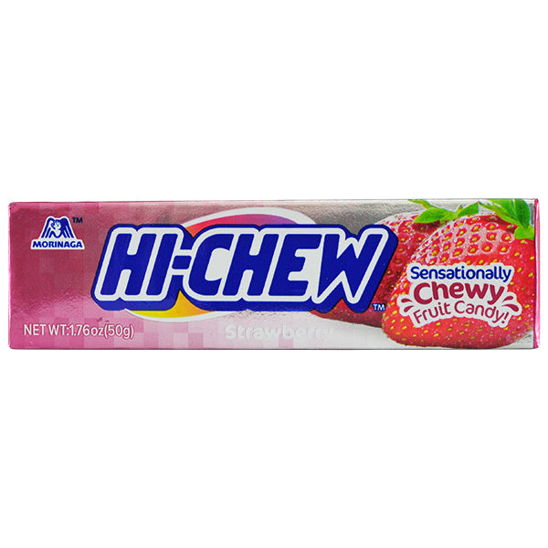 Morinaga Hi Chew Strawberry Chewy Candy 50g *** <br> 森永嗨啾 草莓味 好嚼軟糖